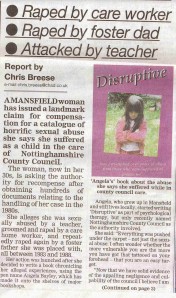 Mansfield Chad article on 'Disruptive'